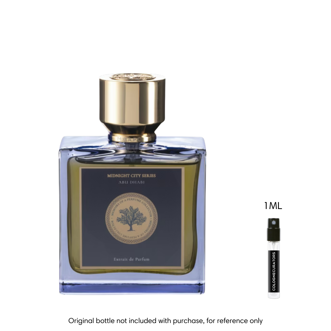 Memoirs Of A Perfume Collector Abu Dhabi Extrait
