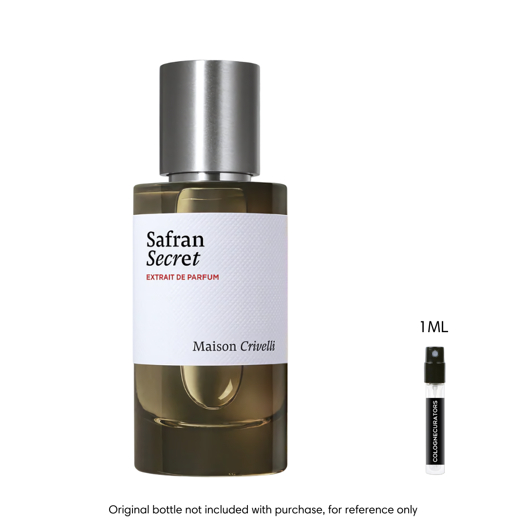 Maison Crivelli Safran Secret Extrait