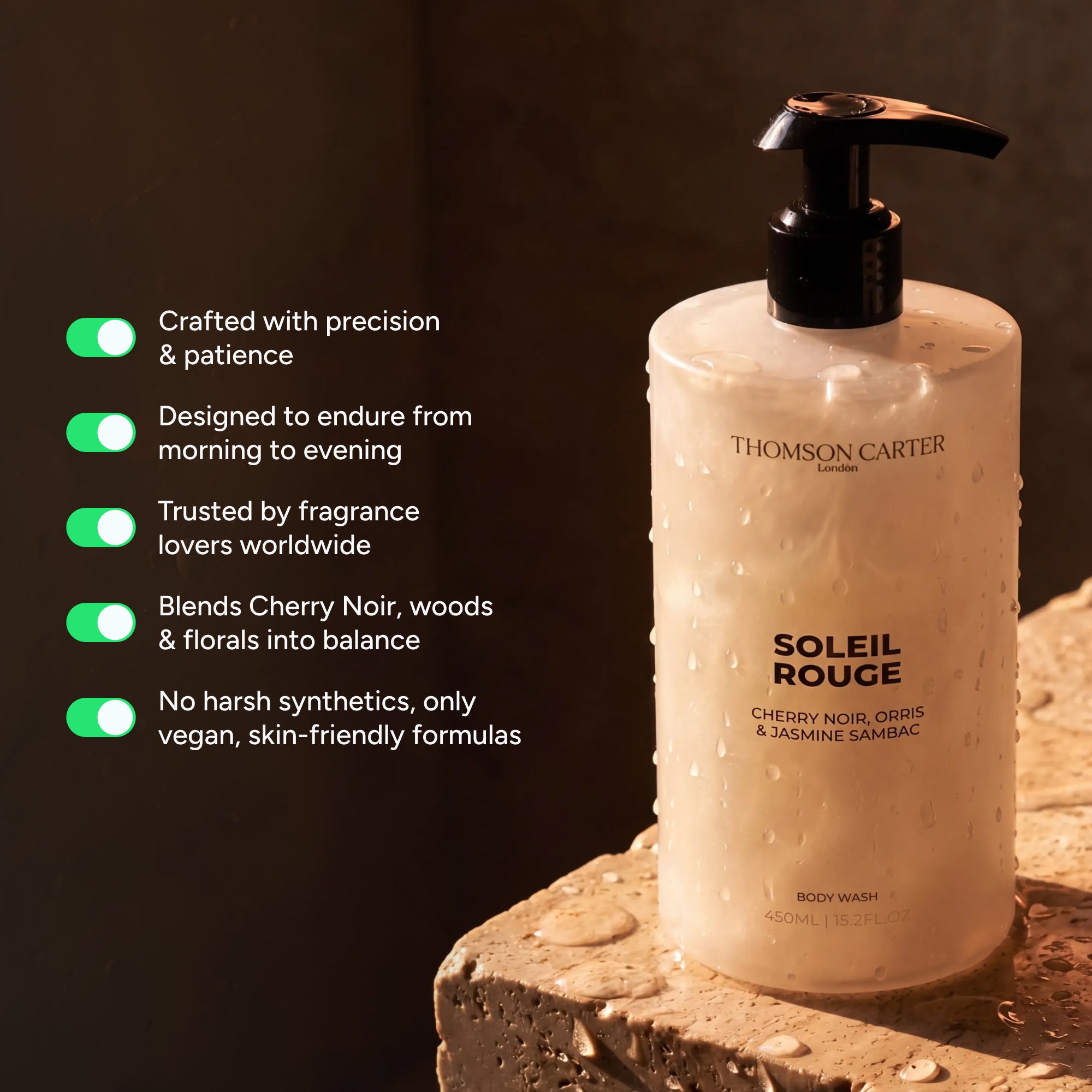 Soleil Rouge | Fragrance & Body Wash Bundle